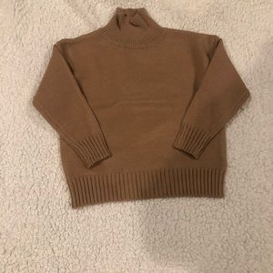 Oversized kids knitted sweater